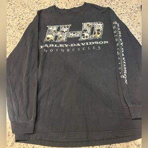 Harley Davidson Long Sleeve Shirt size L